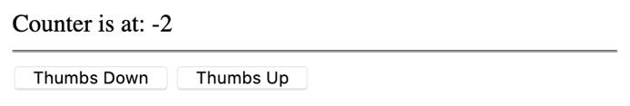 Component with an event and parameter