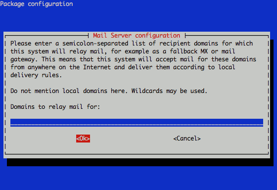 Exim4 relay domains configuration on Debian 6 (Squeeze).